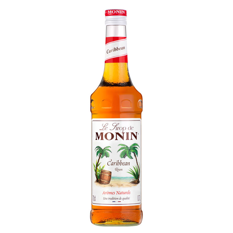 Rhum des Caraïbes - Sirop Monin (0,7l) Rhum des Caraïbes - Sirop Monin (0,7l)