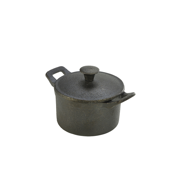 Mini-casserole avec couvercle, fonte - 400 ml (6 pièces) Mini-casserole avec couvercle, fonte - 400 ml (6 pièces)
