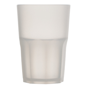 Verres de plastique