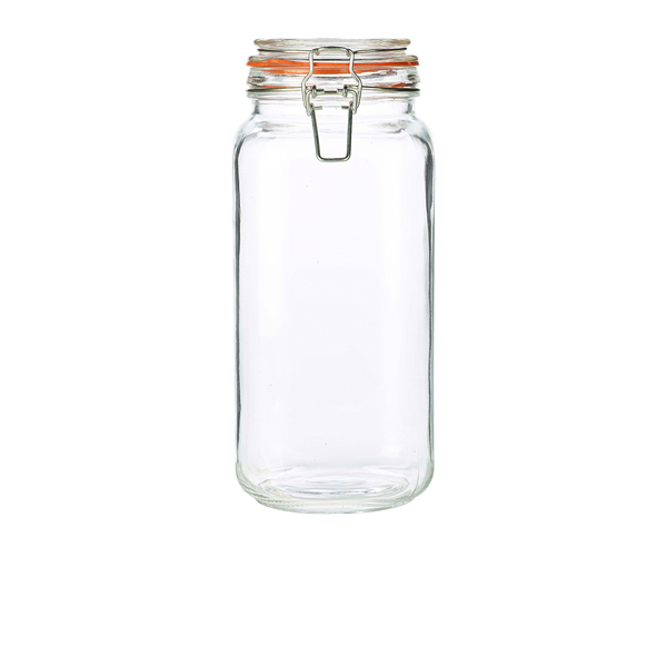 Bocal en verre avec fermeture métallique / bocal de conservation - 2 l (6 pièces) Bocal en verre avec fermeture métallique / bocal de conservation - 2 l (6 pièces)