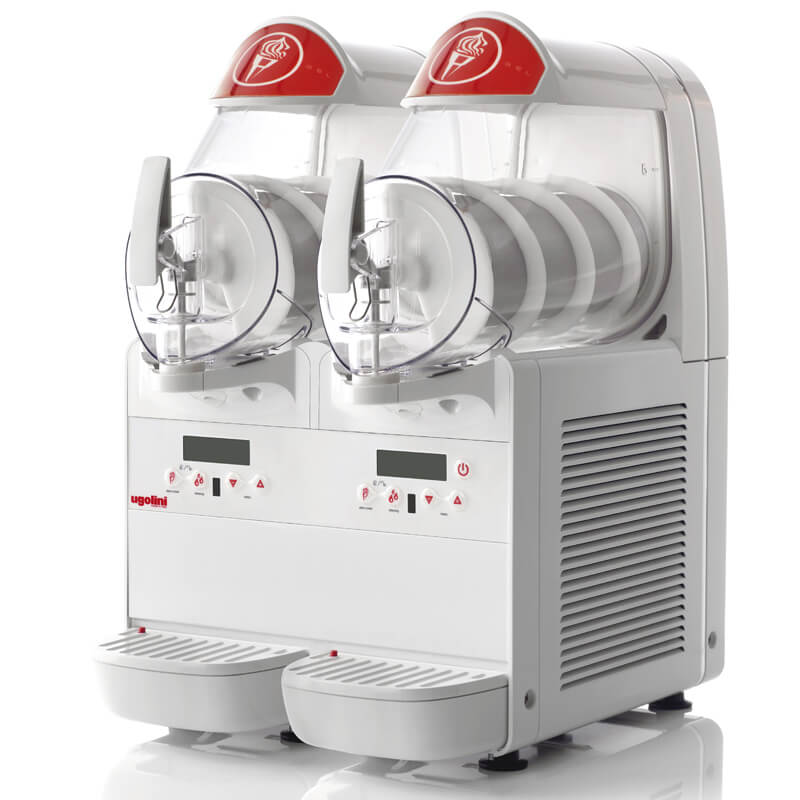 Machine à glace MINIGEL PLUS 2 R290, 2 récipients de 6 litres Machine à glace MINIGEL PLUS 2 R290, 2 récipients de 6 litres