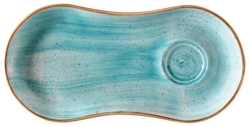 Bonna Aura Aqua Gourmet Plateau de service 25x12cm turquoise - 12 pièces Bonna Aura Aqua Gourmet Plateau de service 25x12cm turquoise - 12 pièces