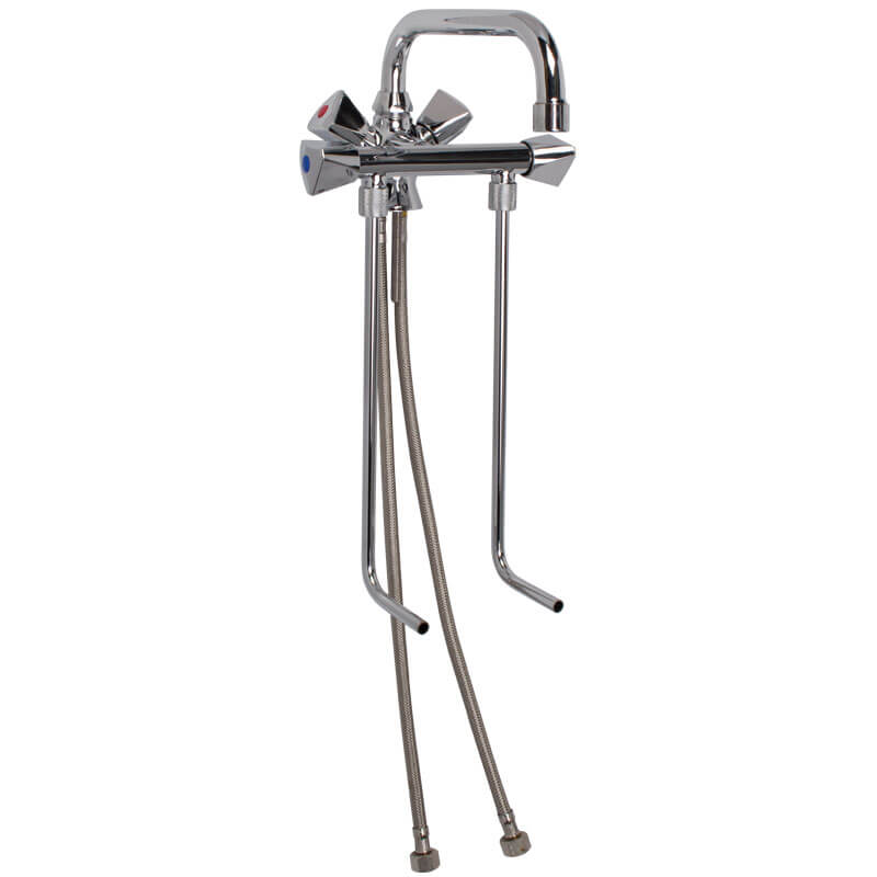 Mitigeur chaud/froid 2 bacs, Bruse - haute pression Mitigeur chaud/froid 2 bacs, Bruse - haute pression
