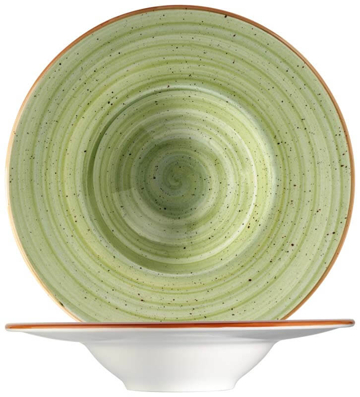 Bonna Aura Therapy Banquet Assiette à pâtes 28cm vert - 6 pièces Bonna Aura Therapy Banquet Assiette à pâtes 28cm vert - 6 pièces