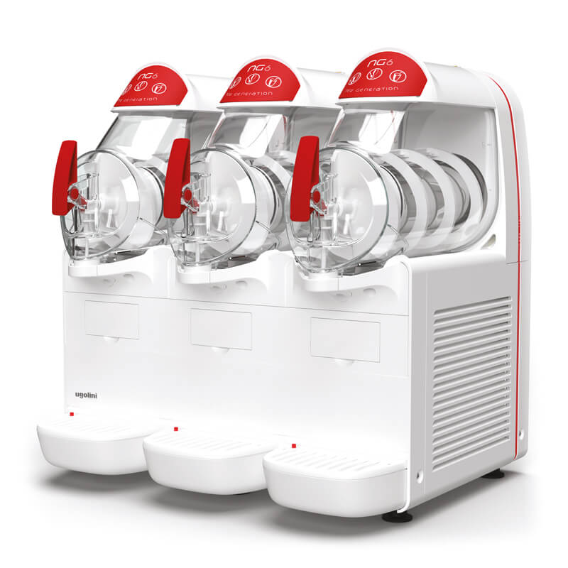 Machine à granités Granitor® NG Easy 6-3 White R290,3 x 6 litres Machine à granités Granitor® NG Easy 6-3 White R290,3 x 6 litres
