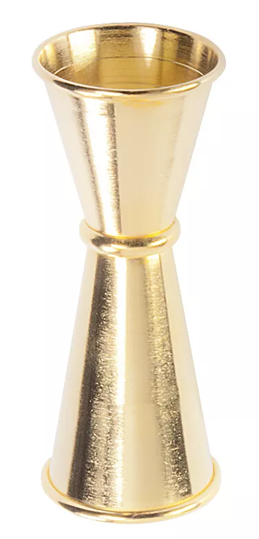 Double mesure de bar, Japon, or - acier inoxydable (30/45ml) Double mesure de bar, Japon, or - acier inoxydable (30/45ml)