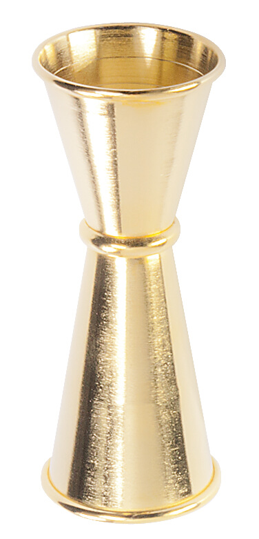 Double mesure de bar, Japon, or - acier inoxydable (30/45ml)