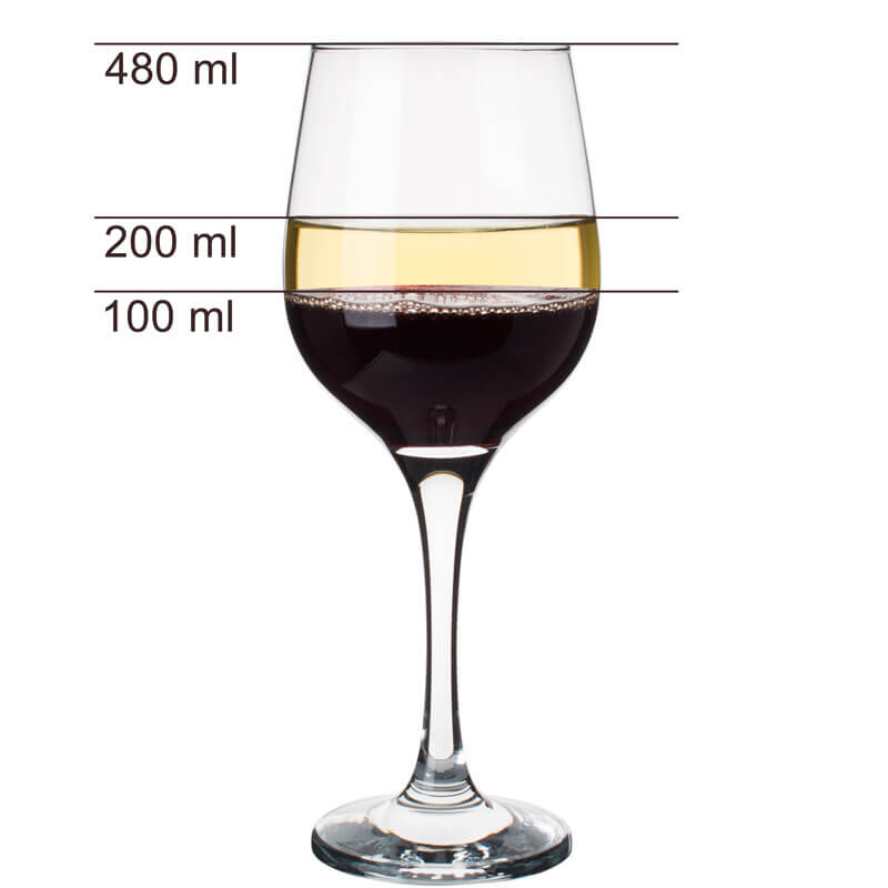 Verre à vin universel Fame, LAV - 480ml (6 pcs) Verre à vin universel Fame, LAV - 480ml (6 pcs)