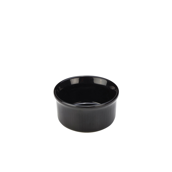 Bol / plat à four en grès noir - 50 ml / 6,5 cm (12 pièces)