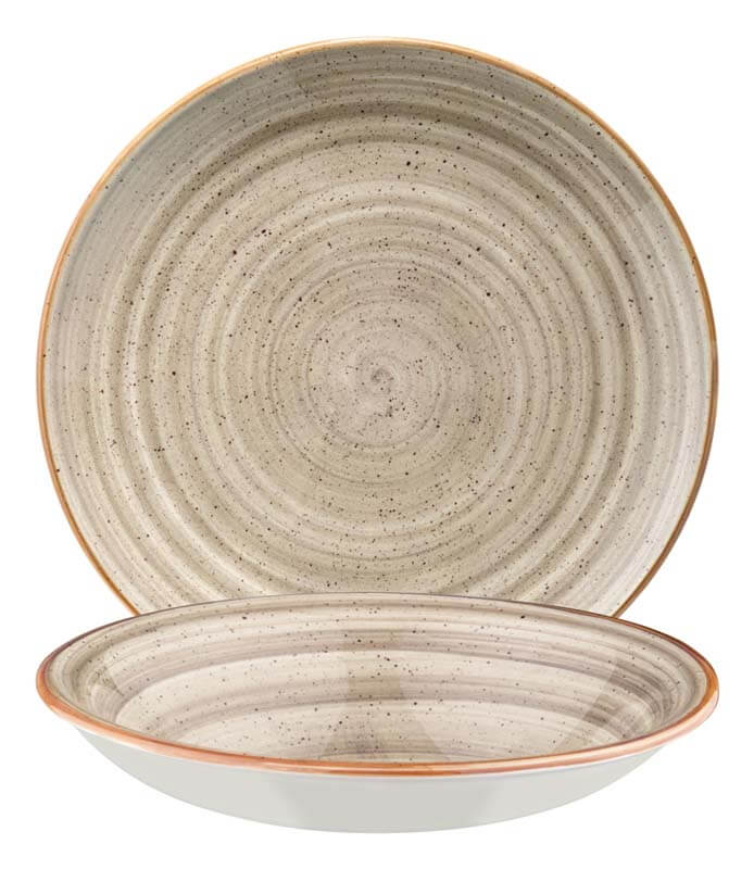 Bonna Aura Terrain Assiette Gourmet creuse 20cm beige - 12 pièces Bonna Aura Terrain Assiette Gourmet creuse 20cm beige - 12 pièces