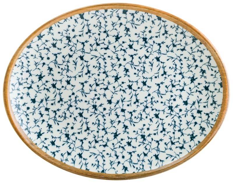 Bonna Calif Moove Plateau ovale 31x24cm bleu - 6 pièces Bonna Calif Moove Plateau ovale 31x24cm bleu - 6 pièces