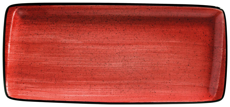 Bonna Aura Passion Moove Plateau 34x16cm rouge - 12 pièces Bonna Aura Passion Moove Plateau 34x16cm rouge - 12 pièces