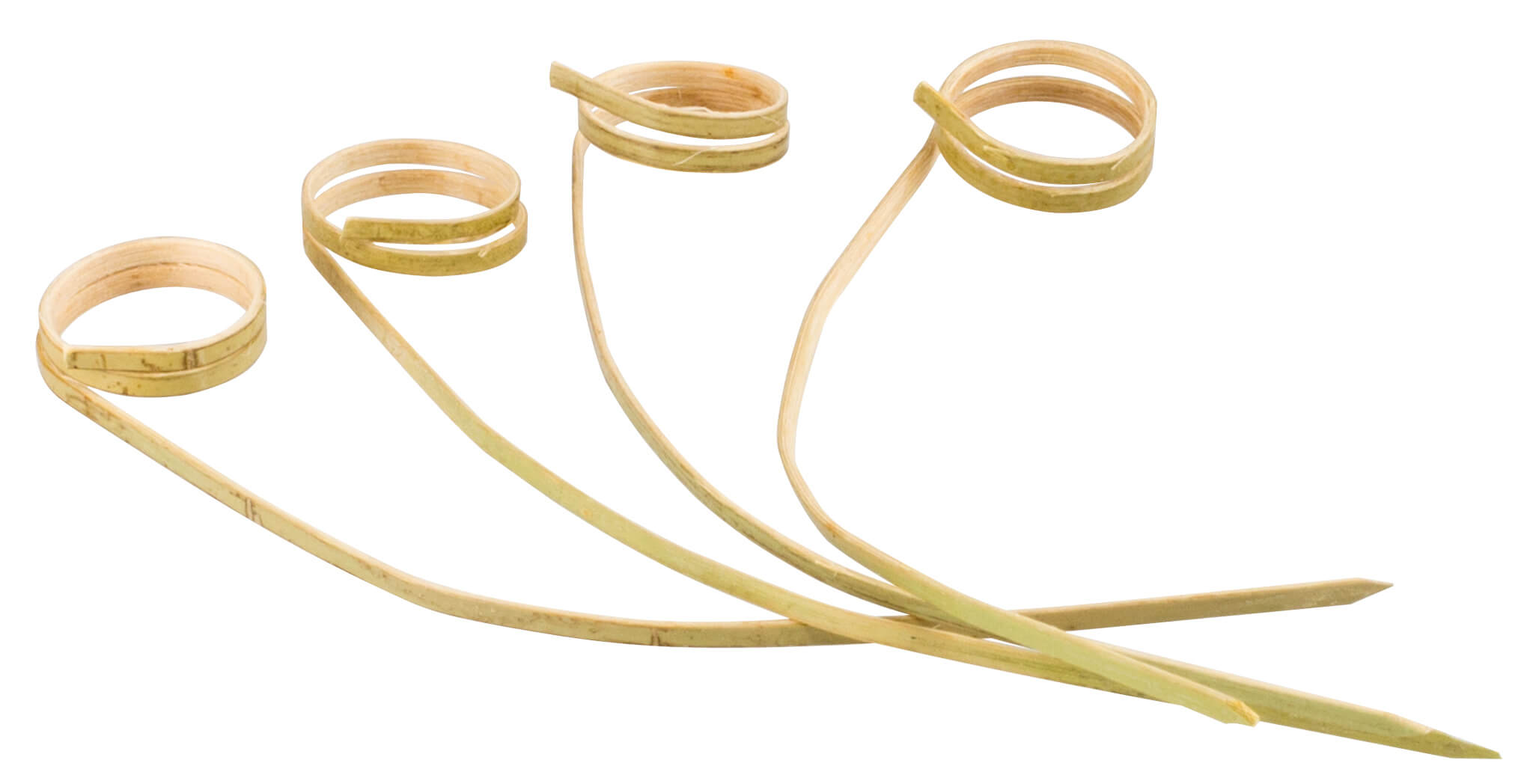 Brochettes en bambou, anneau - 12cm (100 pcs)