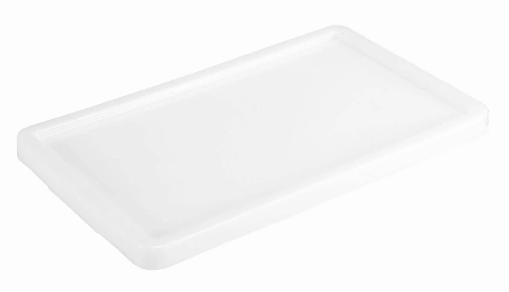 Couvercle pour récipient de transport gerbable Classic blanc - 580x360x40mm Couvercle pour récipient de transport gerbable Classic blanc - 580x360x40mm