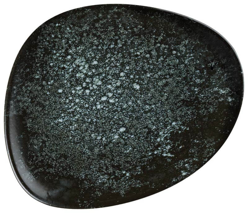 Bonna Cosmos Black Vago Assiette plate 24cm noir - 12 pièces Bonna Cosmos Black Vago Assiette plate 24cm noir - 12 pièces