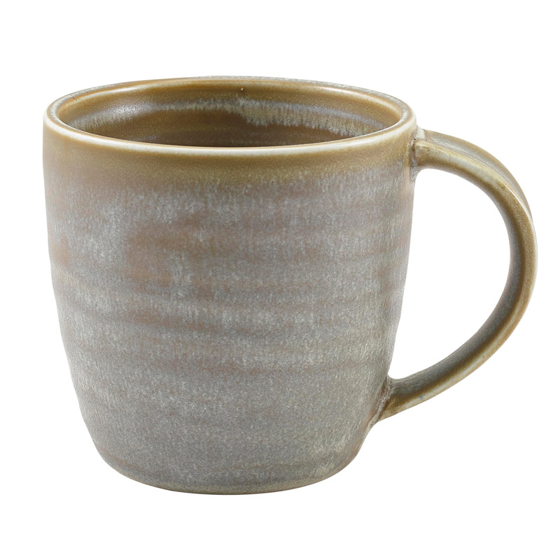 Tasse à anse Terra Matt Grey – 300 ml (6 pcs)