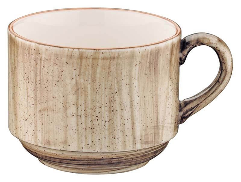 Bonna Aura Terrain Banquet Tasse supérieure 21cl empilable beige - 6 pièces Bonna Aura Terrain Banquet Tasse supérieure 21cl empilable beige - 6 pièces
