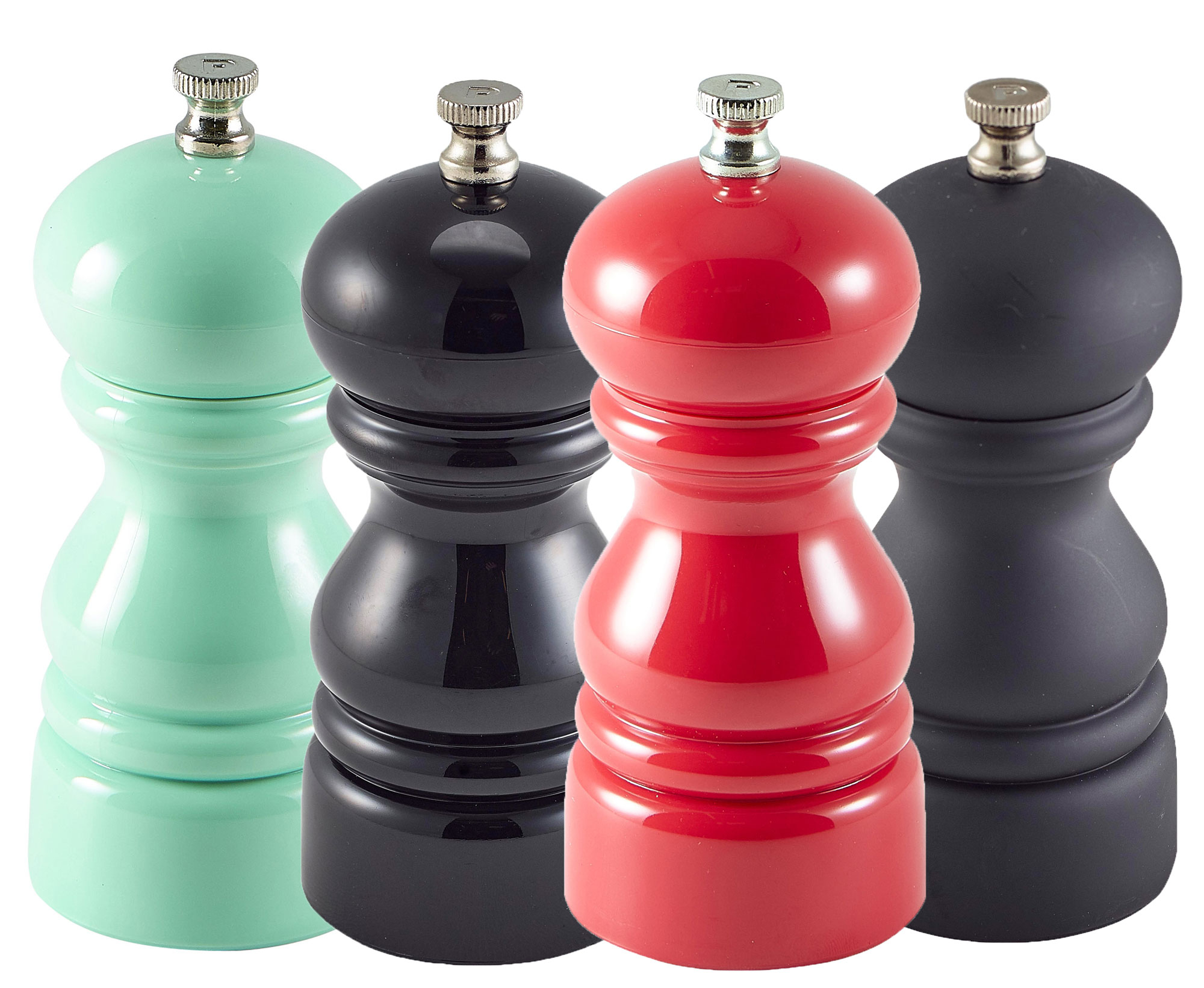 Moulin à sel/poivre, acrylique - différentes couleurs