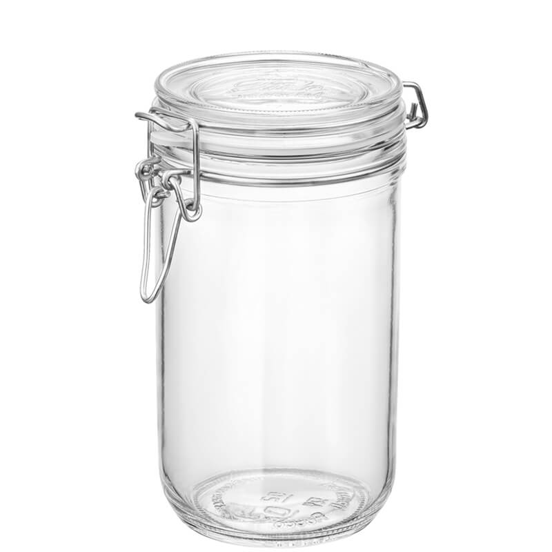 Bocal en verre avec couvercle métallique / bocal de conservation Fido - 750 ml Bocal en verre avec couvercle métallique / bocal de conservation Fido - 750 ml