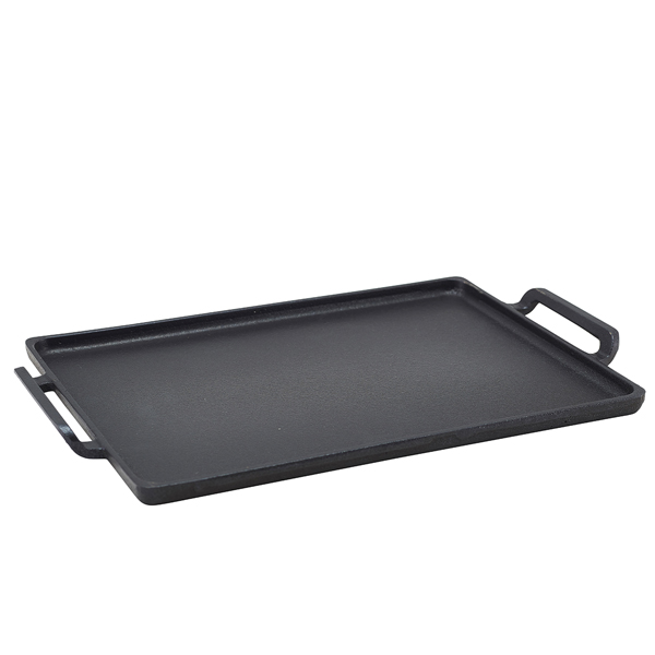 Plaque rectangulaire en fonte - 28 x 20 cm Plaque rectangulaire en fonte - 28 x 20 cm
