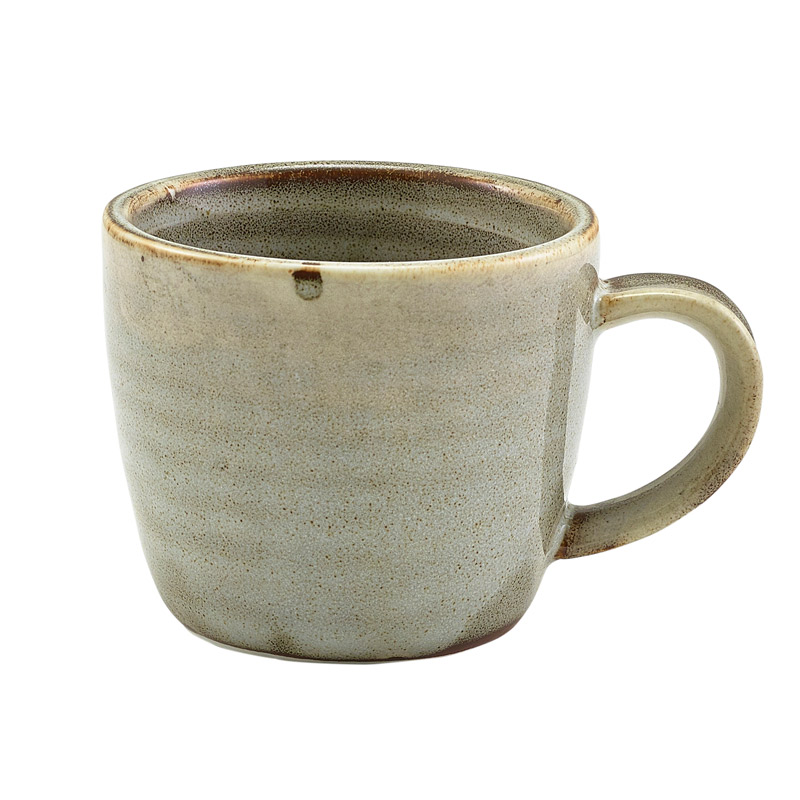 Tasse à espresso Terra Smoke Grey – 90 ml (6 pcs)