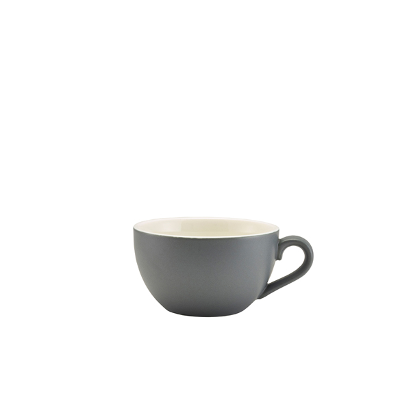 Tasse à cappuccino en porcelaine gris mat – 175 ml (6 pcs)