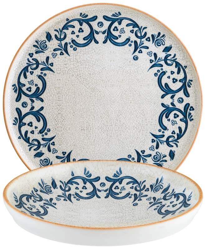 Bonna Viento Assiette plate Hygge 28cm bleu - 6 pièces Bonna Viento Assiette plate Hygge 28cm bleu - 6 pièces