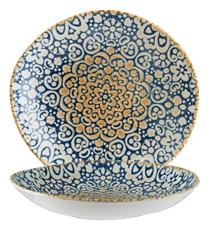 Bonna Alhambra Vago Assiette creuse 26cm bleu - 6 pièces Bonna Alhambra Vago Assiette creuse 26cm bleu - 6 pièces