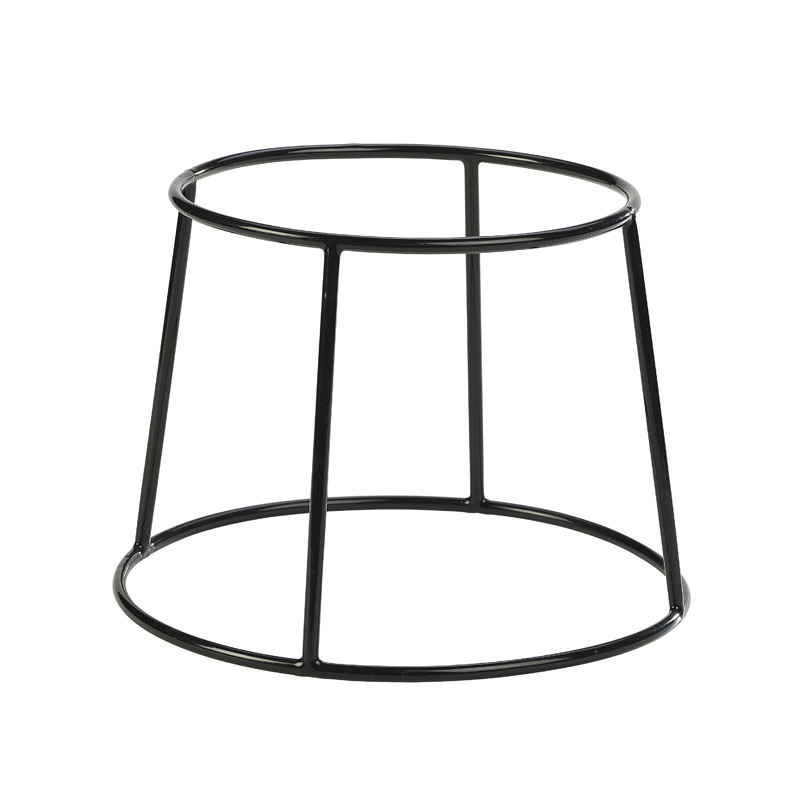 Support de buffet rond, antidérapant, noir - 18 cm Support de buffet rond, antidérapant, noir - 18 cm