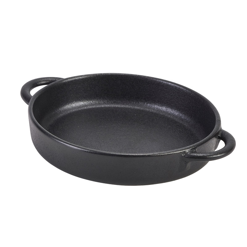 Bol rond Forge grès aspect fonte – 14,5 x 13 x 3 cm (6 pcs)