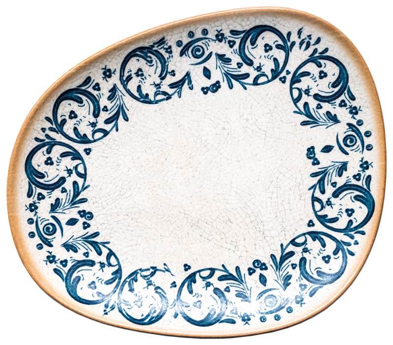 Bonna Viento Vago Assiette plate 24cm bleu - 12 pièces Bonna Viento Vago Assiette plate 24cm bleu - 12 pièces