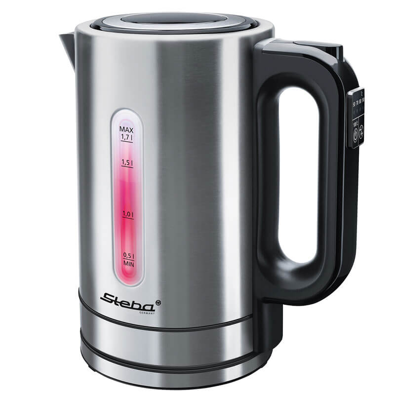 Bouilloire WK 21 INOX, Steba, sélection de température - 1,7 l Bouilloire WK 21 INOX, Steba, sélection de température - 1,7 l