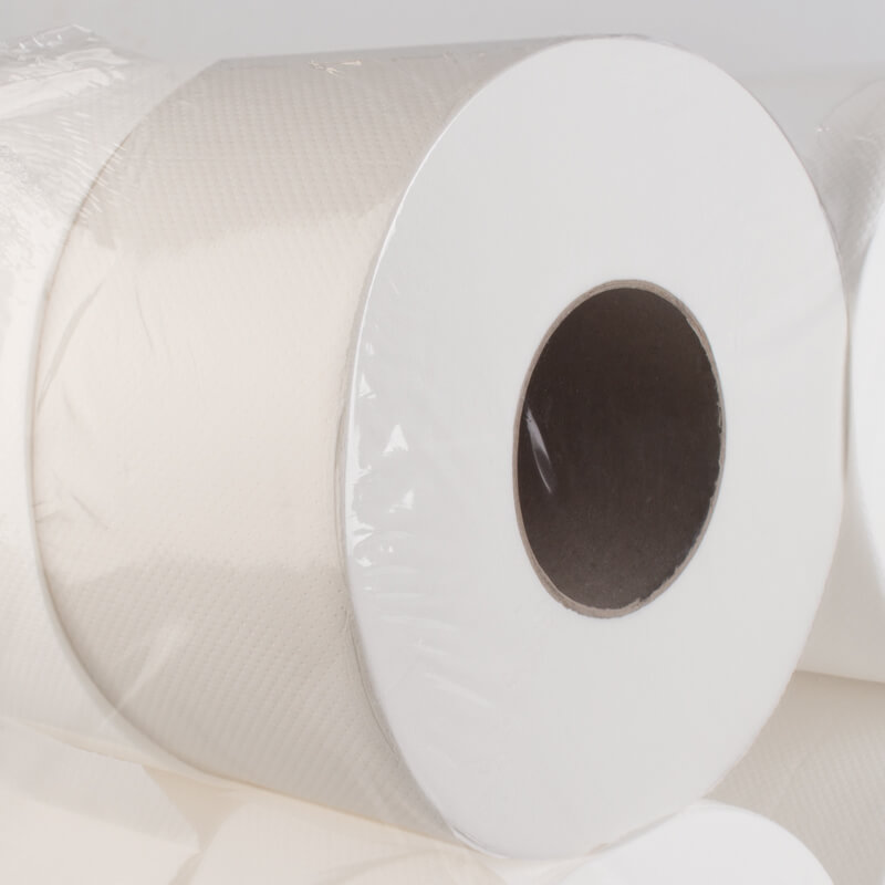 Papier hygiénique Jumbo, cellulose, 2 couches - blanc (12 rouleaux) Papier hygiénique Jumbo, cellulose, 2 couches - blanc (12 rouleaux)