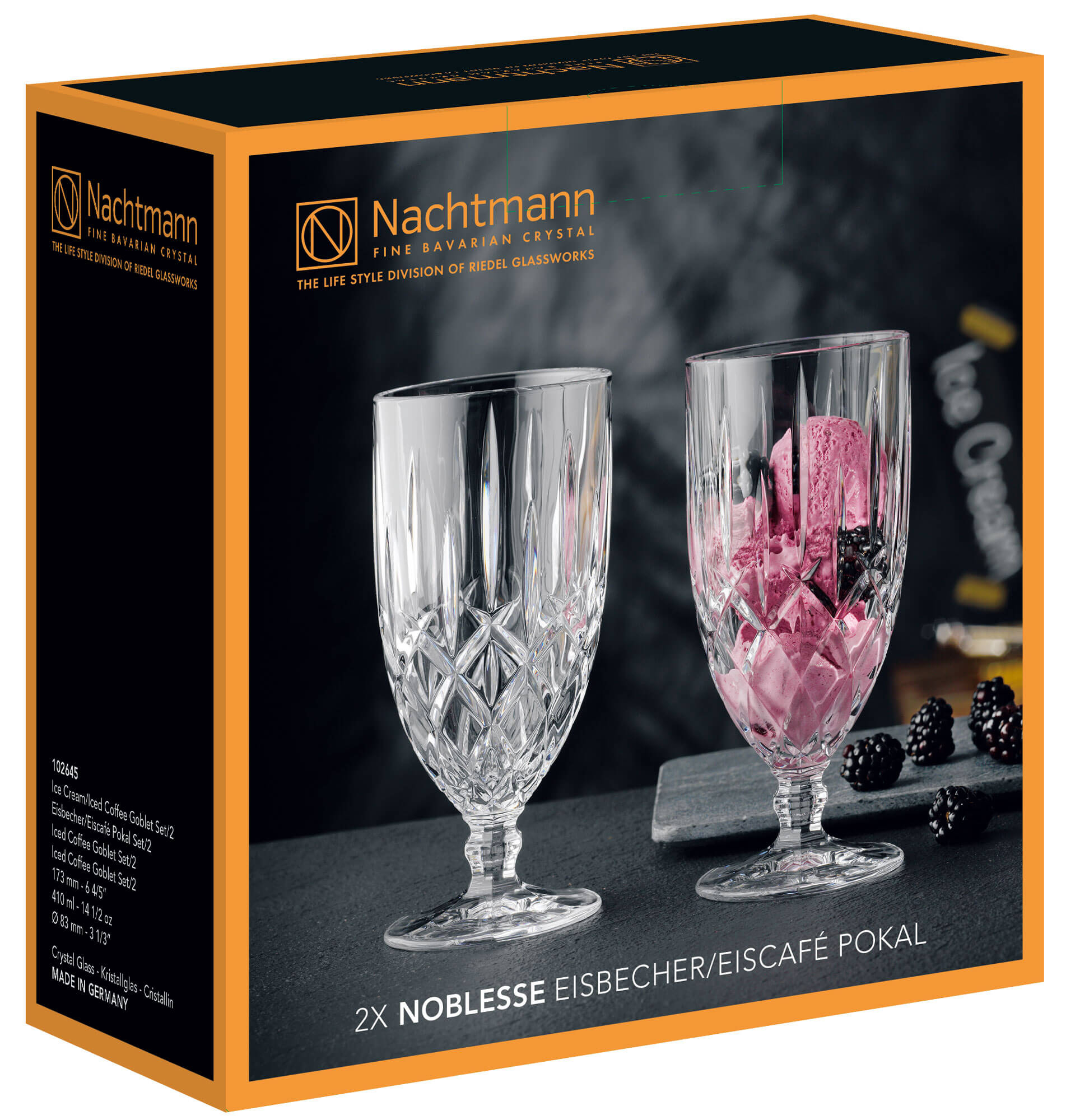Verre à café glacé Noblesse, Nachtmann - 425ml (2 pcs.)