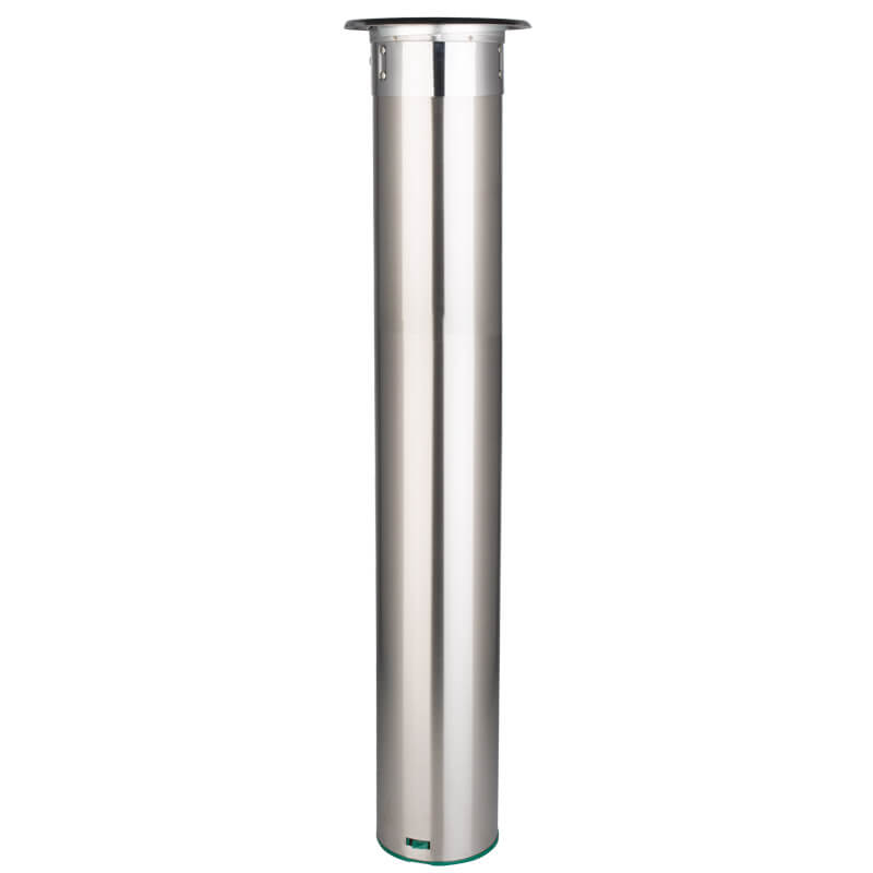 Distributeur de gobelets en acier inoxydable, horizontal - petit (gobelets de 56 à 81 mm) Distributeur de gobelets en acier inoxydable, horizontal - petit (gobelets de 56 à 81 mm)