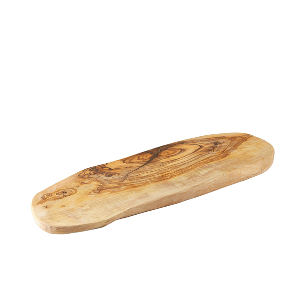 Planche rustique en bois d'olivier - env. 45 x 13 cm Planche rustique en bois d'olivier - env. 45 x 13 cm