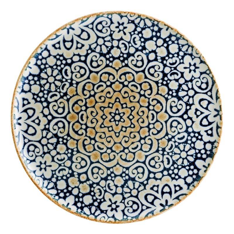 Bonna Alhambra Gourmet Assiette à pizza 32cm bleu - 6 pièces Bonna Alhambra Gourmet Assiette à pizza 32cm bleu - 6 pièces