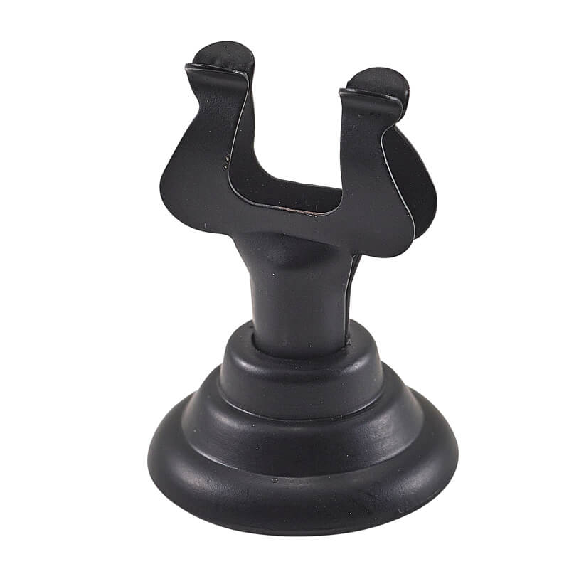 Clip pour numéros de menu/table noir - 3,8 cm