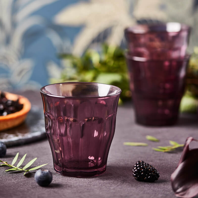 Tumbler Picardie prune, Duralex - 250 ml (1 pièce) Tumbler Picardie prune, Duralex - 250 ml (1 pièce)