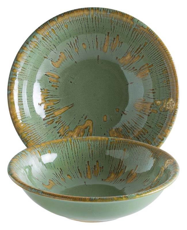 Bonna Snell Sage Gourmet petit bol 9cm, 5cl vert - 24 pièces