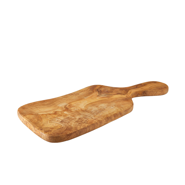 Plateau de service / paddleboard en bois d'olivier - env. 38 x 18 cm