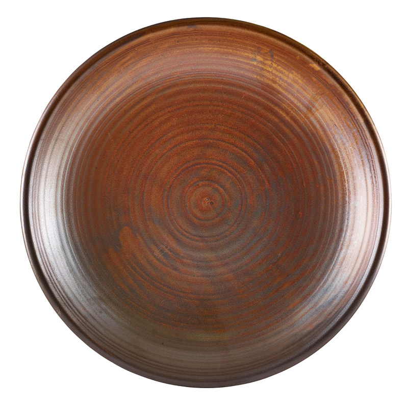 Assiette creuse Terra Rustic Copper – 28 cm (3 pcs)