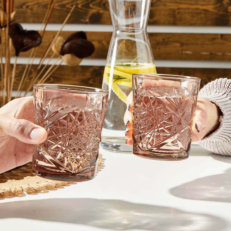 Verre D.O.F. ICON vieux rose, Onis - 355ml (6 pcs.) Verre D.O.F. ICON vieux rose, Onis - 355ml (6 pcs.)