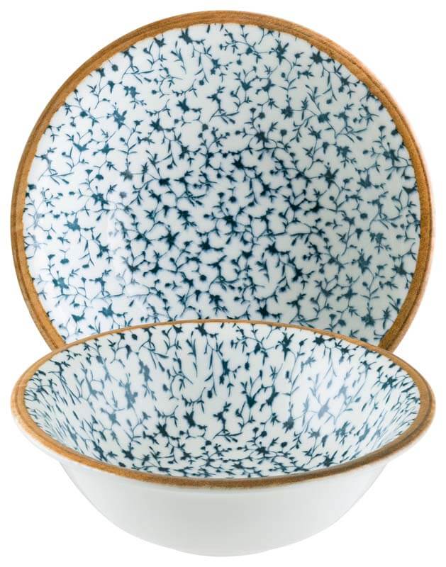 Bonna Calif Gourmet plat 16cm, 40cl bleu - 12 pièces Bonna Calif Gourmet plat 16cm, 40cl bleu - 12 pièces