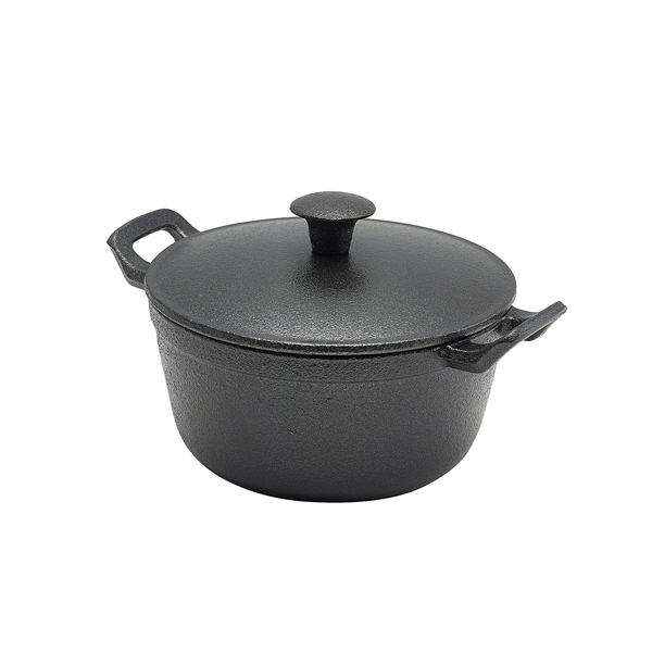 Mini-casserole avec couvercle, fonte - 660 ml (6 pièces)