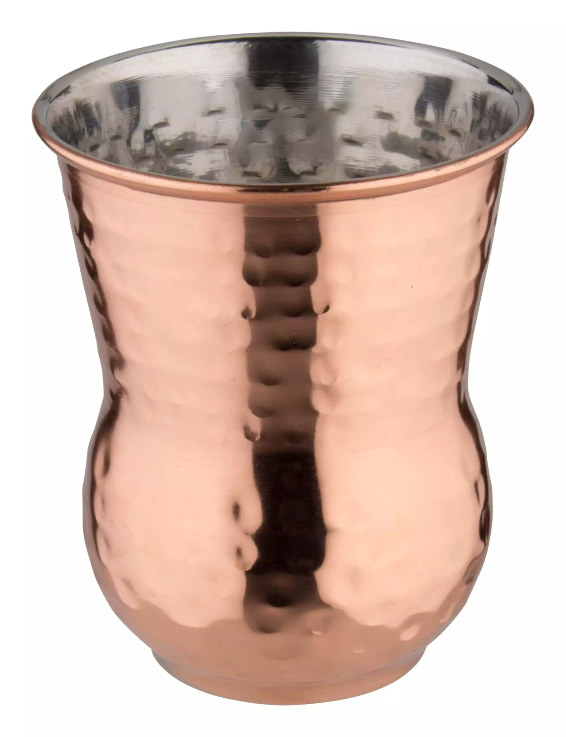 Gobelet à juleps Maroc, acier inoxydable martelé, couleur cuivre- 400ml Gobelet à juleps Maroc, acier inoxydable martelé, couleur cuivre- 400ml