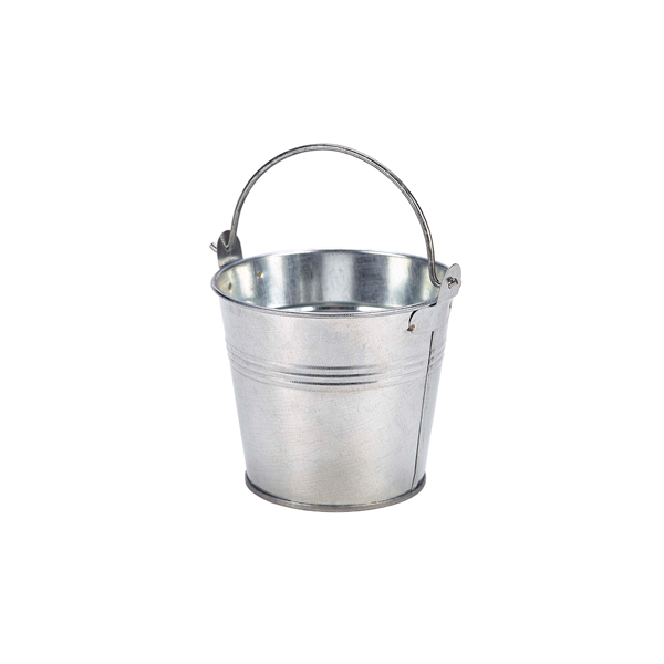 Seau de service, acier galvanisé - 10 cm/500 ml (12 pièces) Seau de service, acier galvanisé - 10 cm/500 ml (12 pièces)