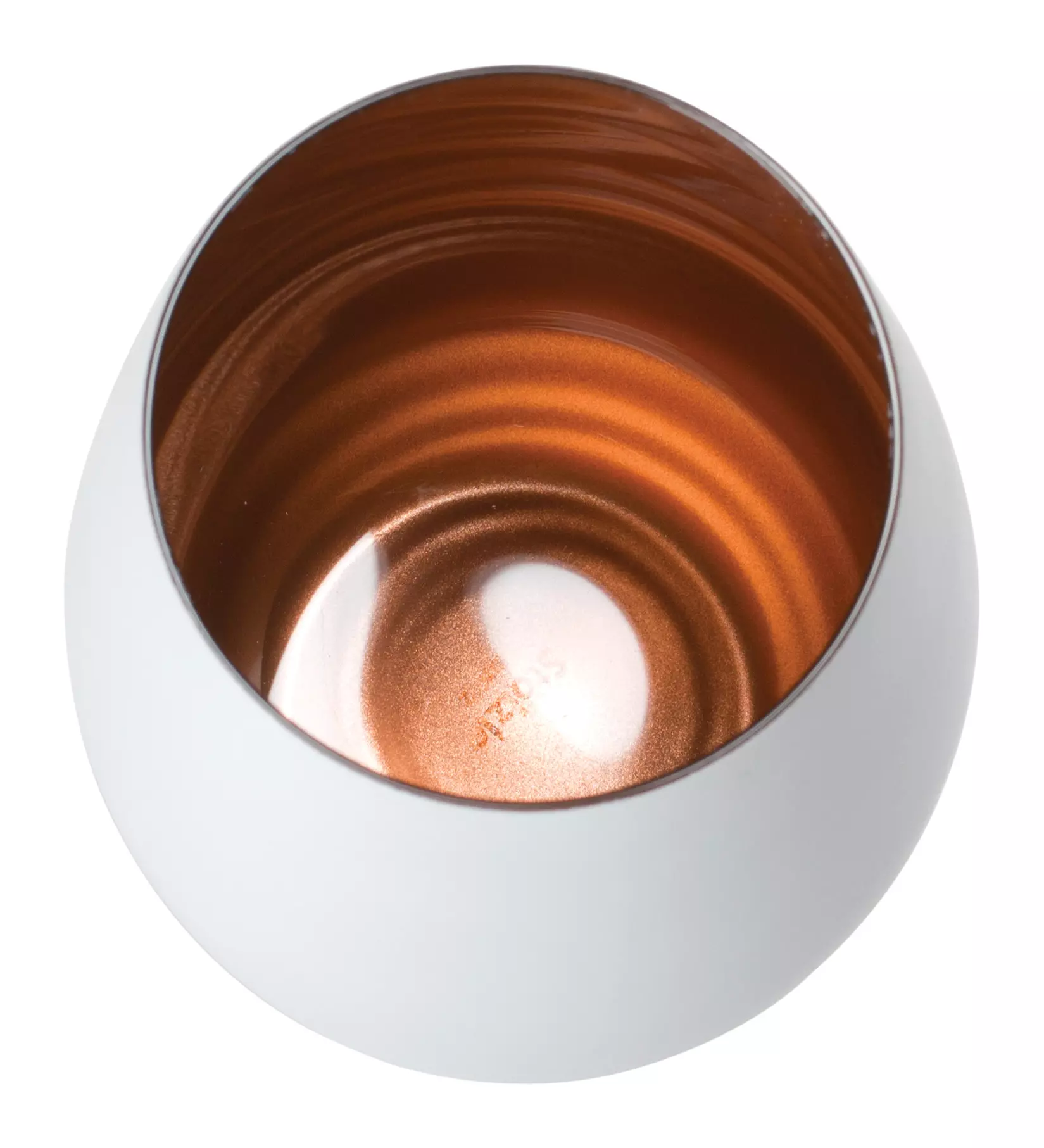 Gobelet, blanc/bronze mat, Elements Stölzle - 465ml (1 pce) Gobelet, blanc/bronze mat, Elements Stölzle - 465ml (1 pce)