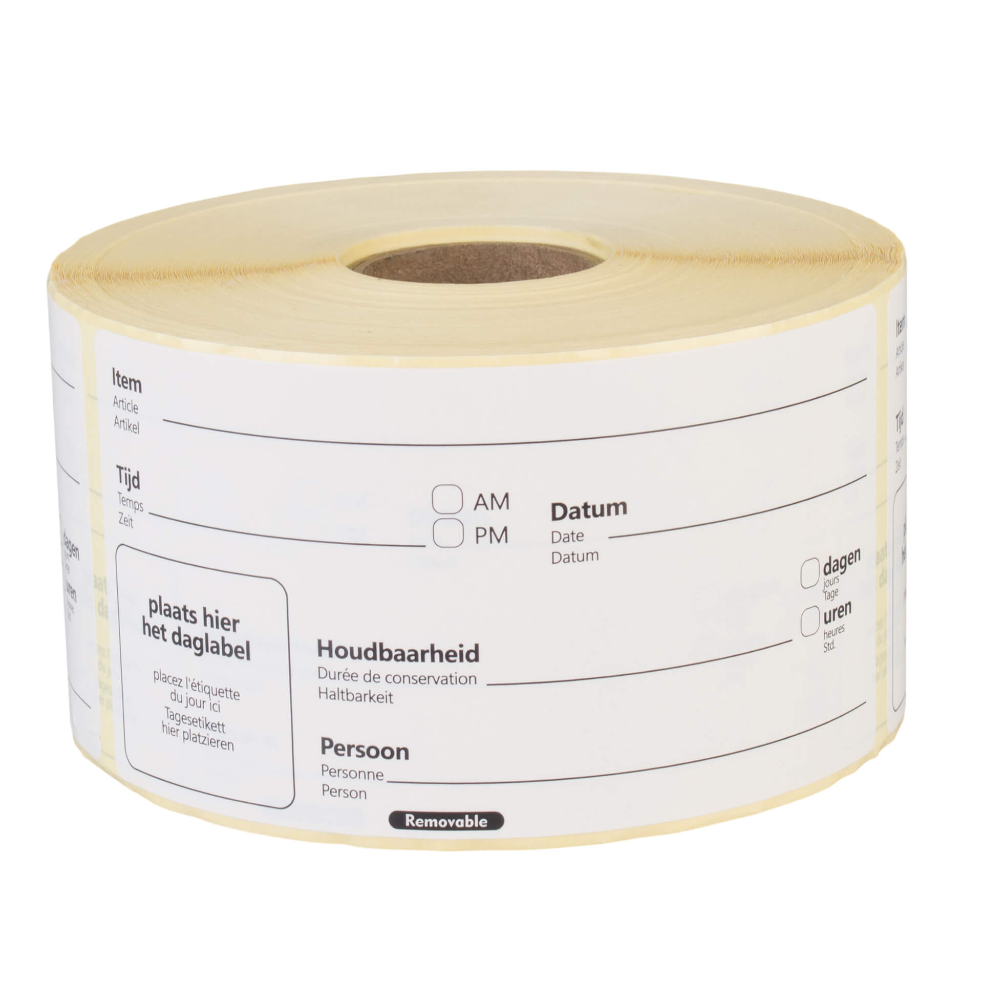 Étiquettes alimentaires, multilingues (500 pcs)