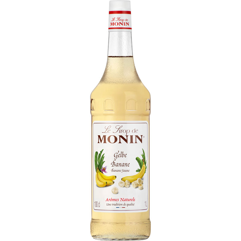 Banane Jaune - Sirop Monin (1,0l) Banane Jaune - Sirop Monin (1,0l)